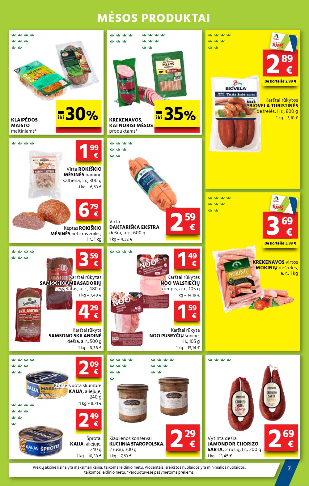 Aibė akcijų leidinys - balandžio 9 – page 7