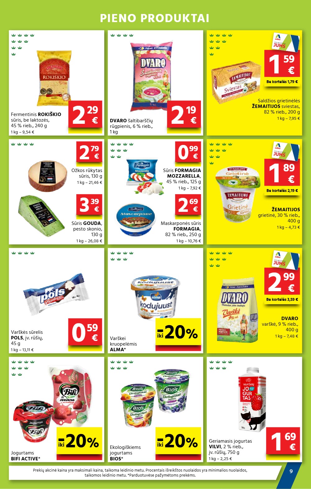 Aibė akcijų leidinys - balandžio 9 – page 9