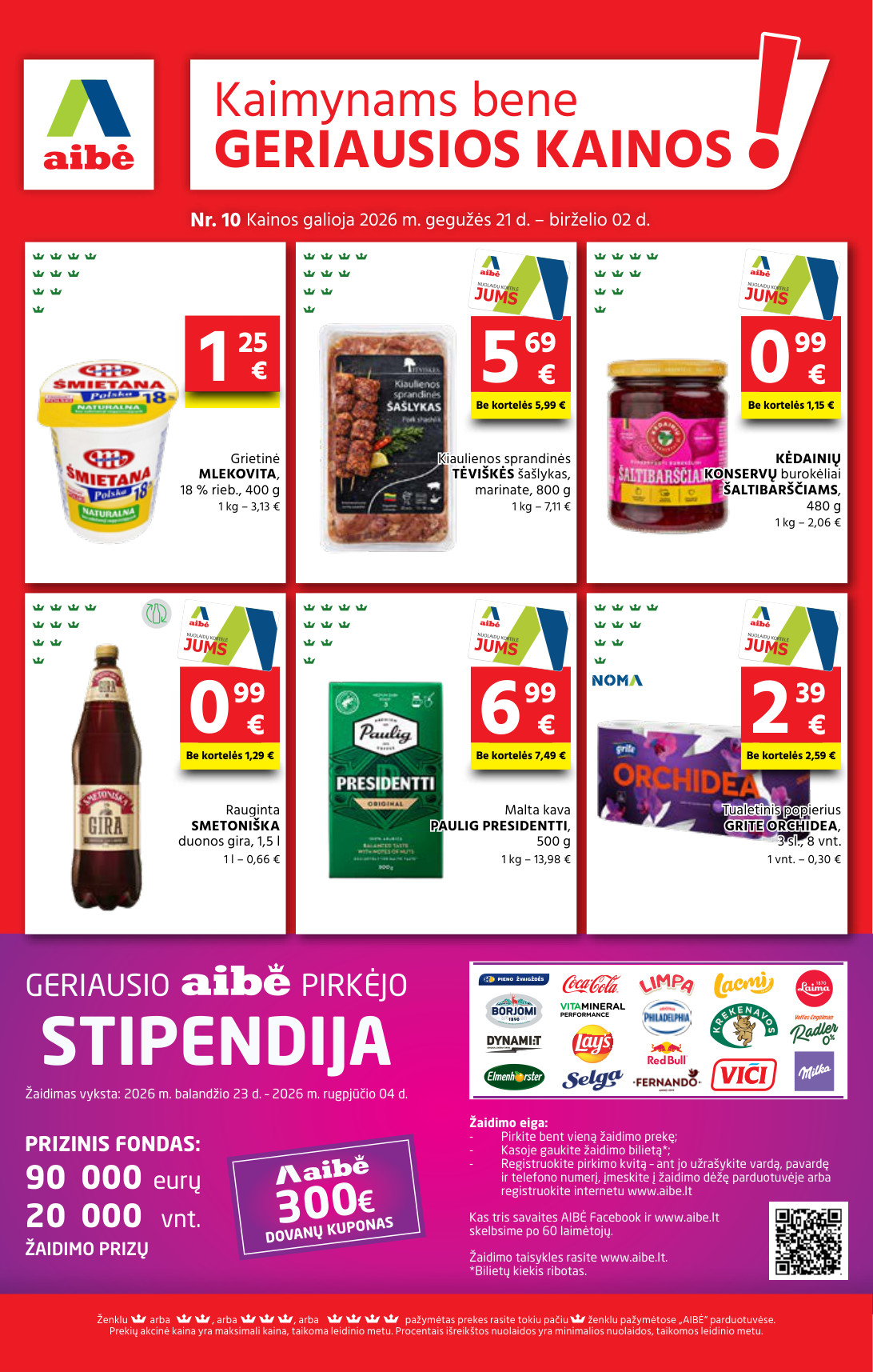 Aibė akcijų leidinys - gegužės 21 – page 1
