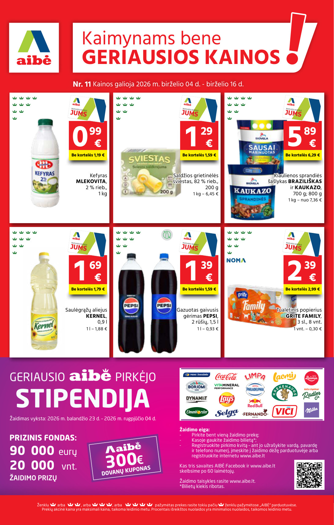 Aibė akcijų leidinys - Birželio 4 – page 1