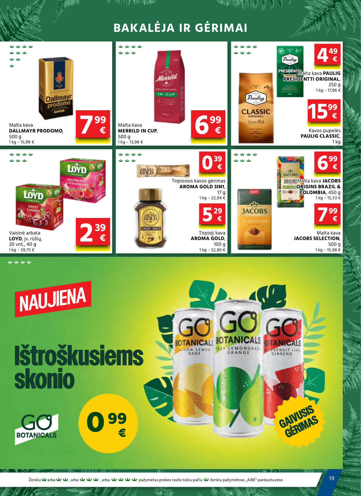 Aibė akcijų leidinys - Birželio 18 – page 19
