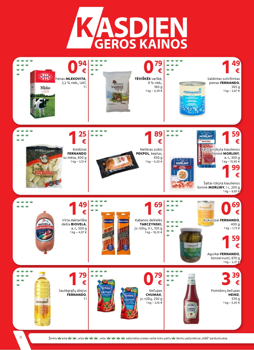 Aibė kovo akcijų leidinys 1 – page 8