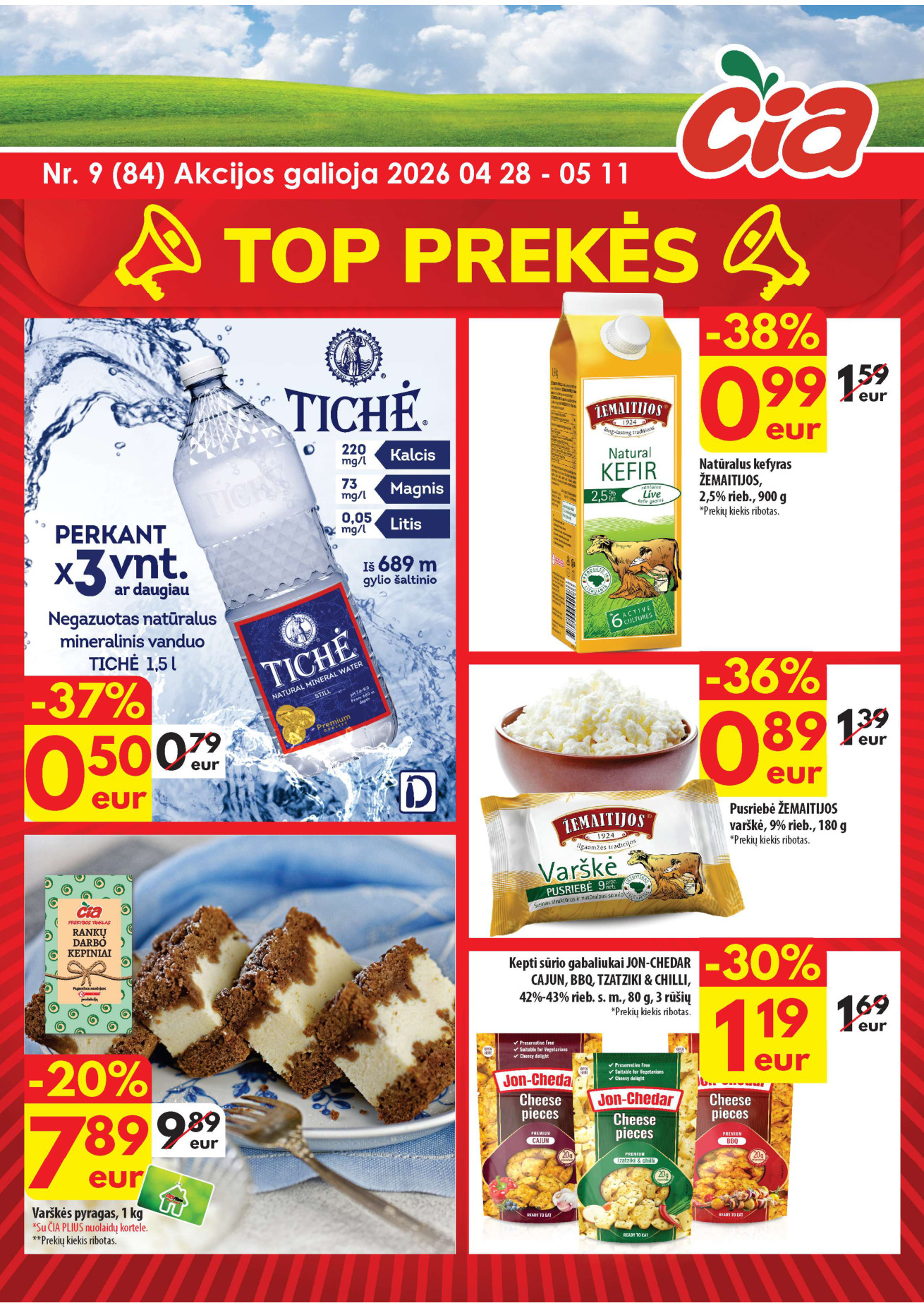 Čia Market akcijų leidinys - balandžio 28 – page 1