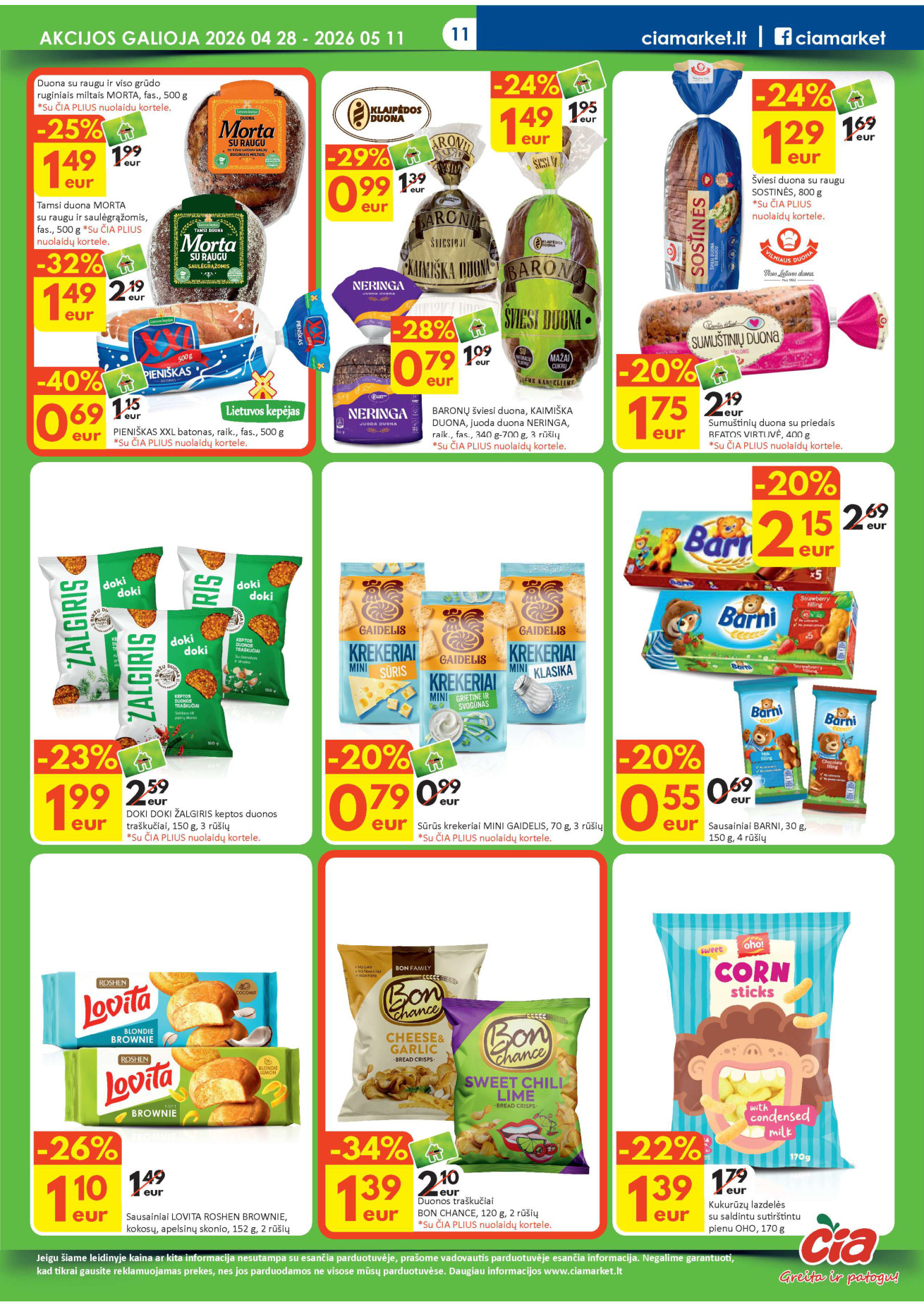 Čia Market akcijų leidinys - balandžio 28 – page 11