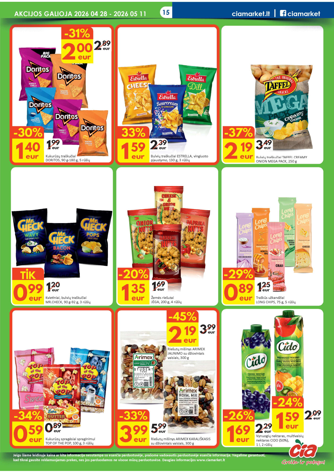 Čia Market akcijų leidinys - balandžio 28 – page 15