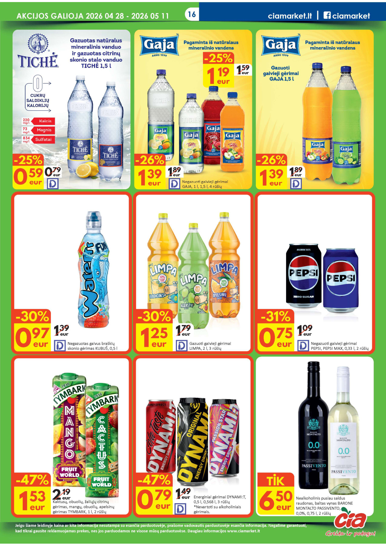 Čia Market akcijų leidinys - balandžio 28 – page 16