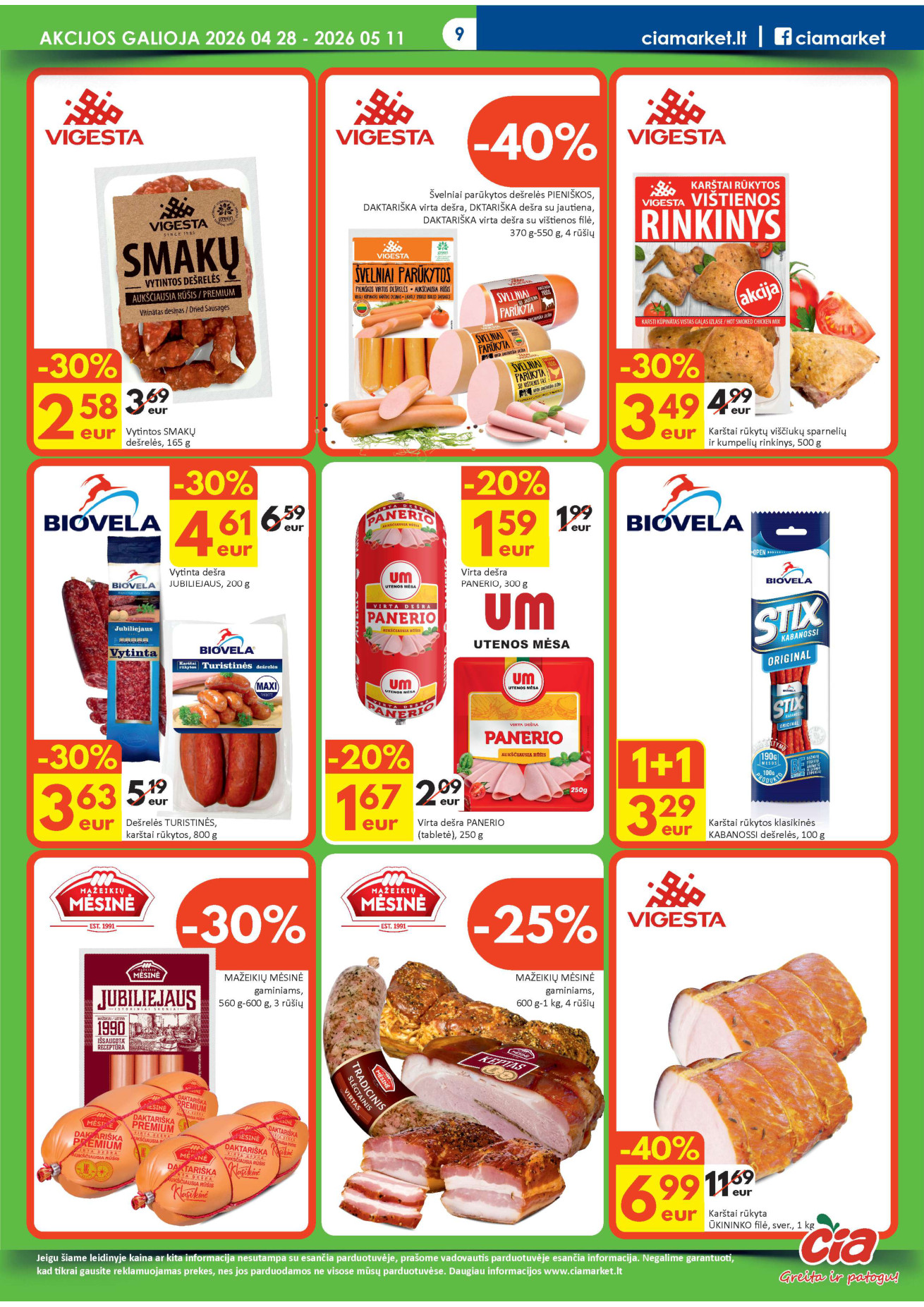 Čia Market akcijų leidinys - balandžio 28 – page 9