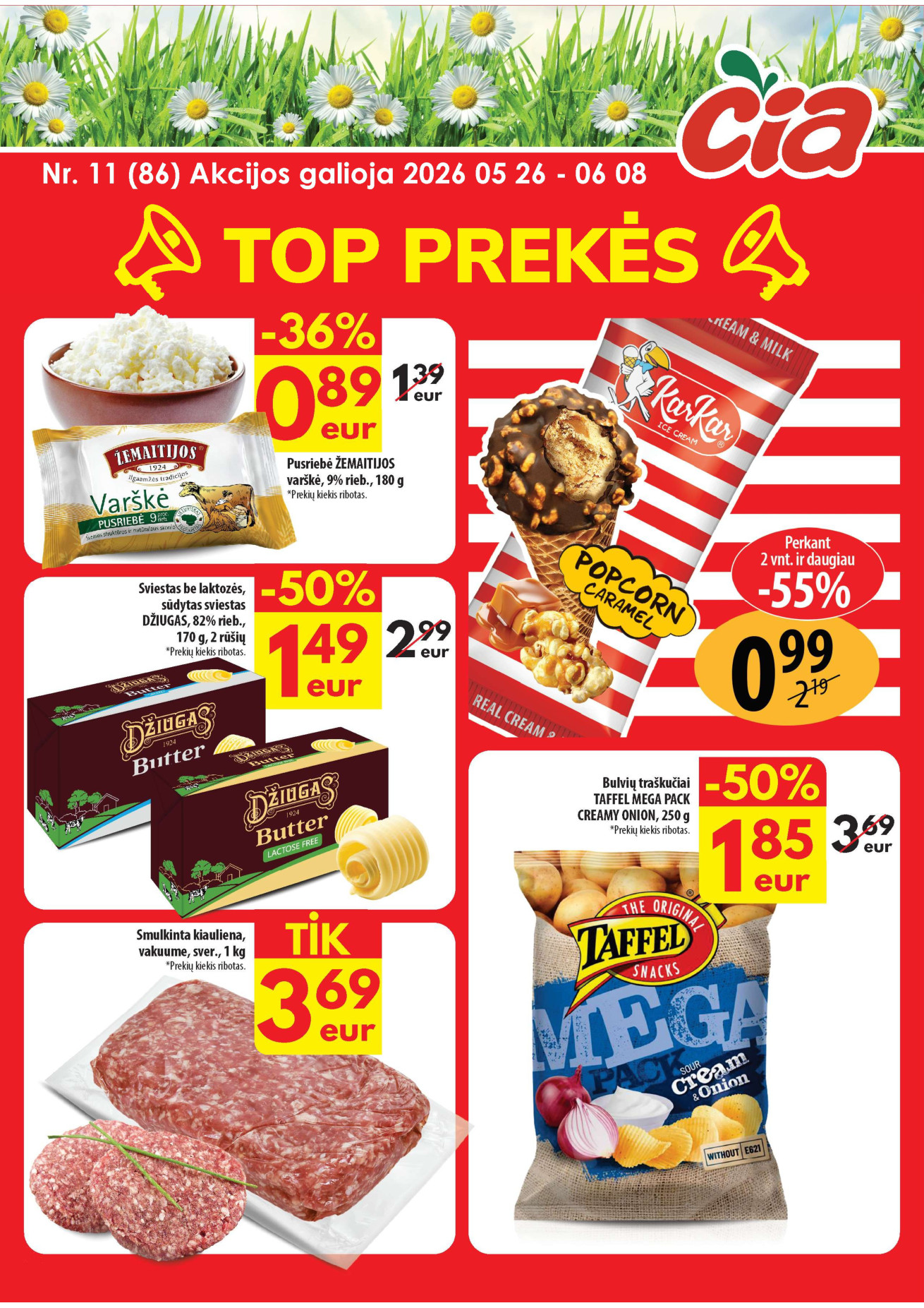 Čia Market akcijų leidinys - gegužės 26 – page 1