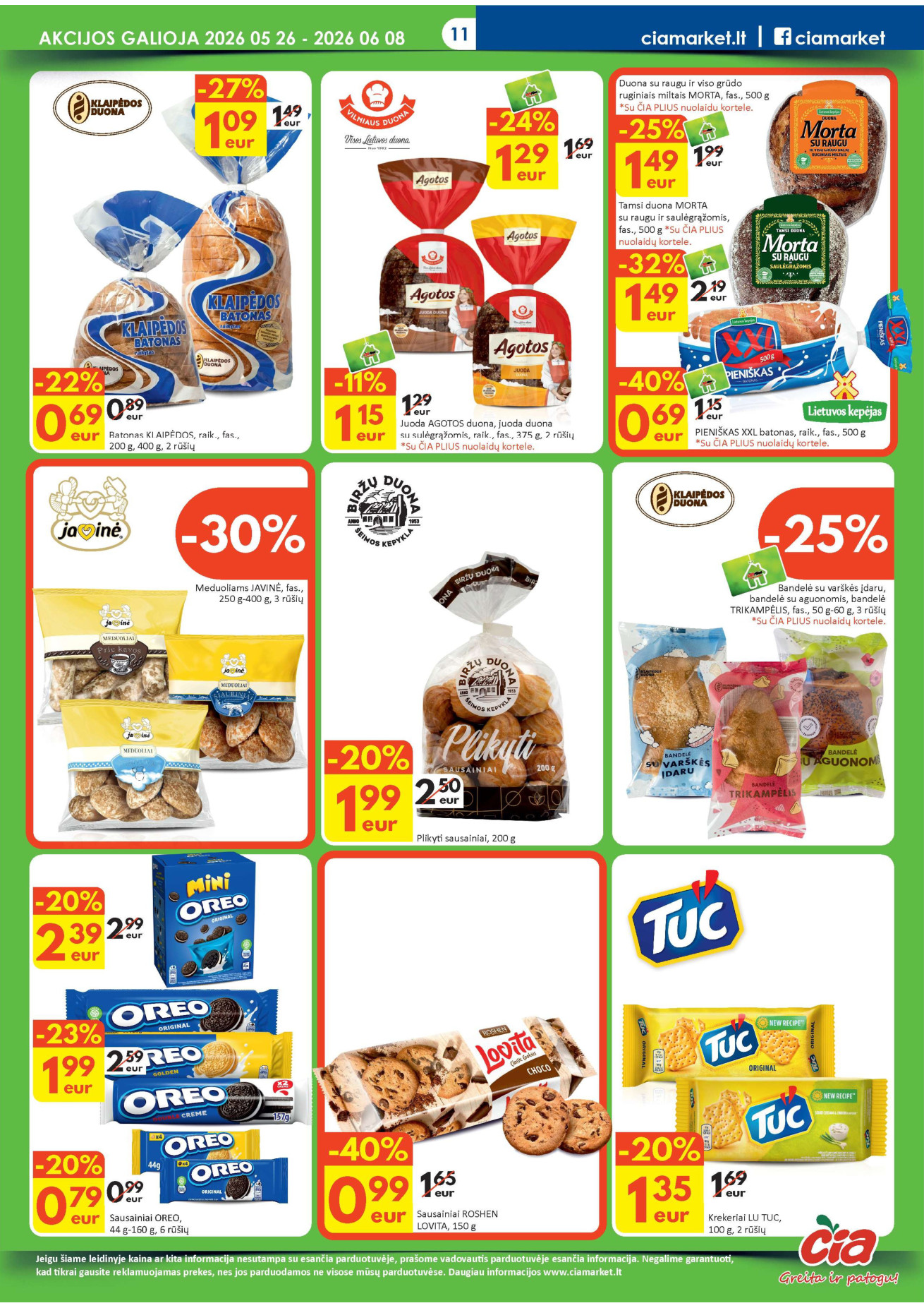 Čia Market akcijų leidinys - gegužės 26 – page 11