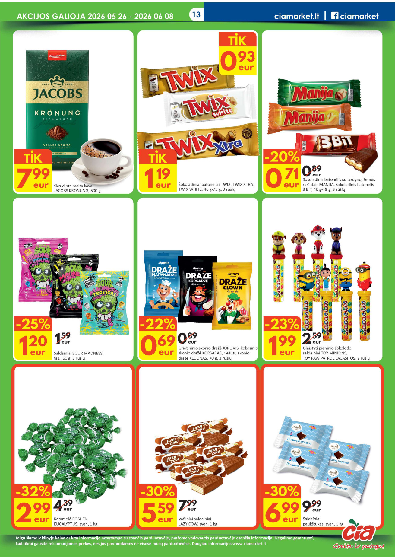Čia Market akcijų leidinys - gegužės 26 – page 13