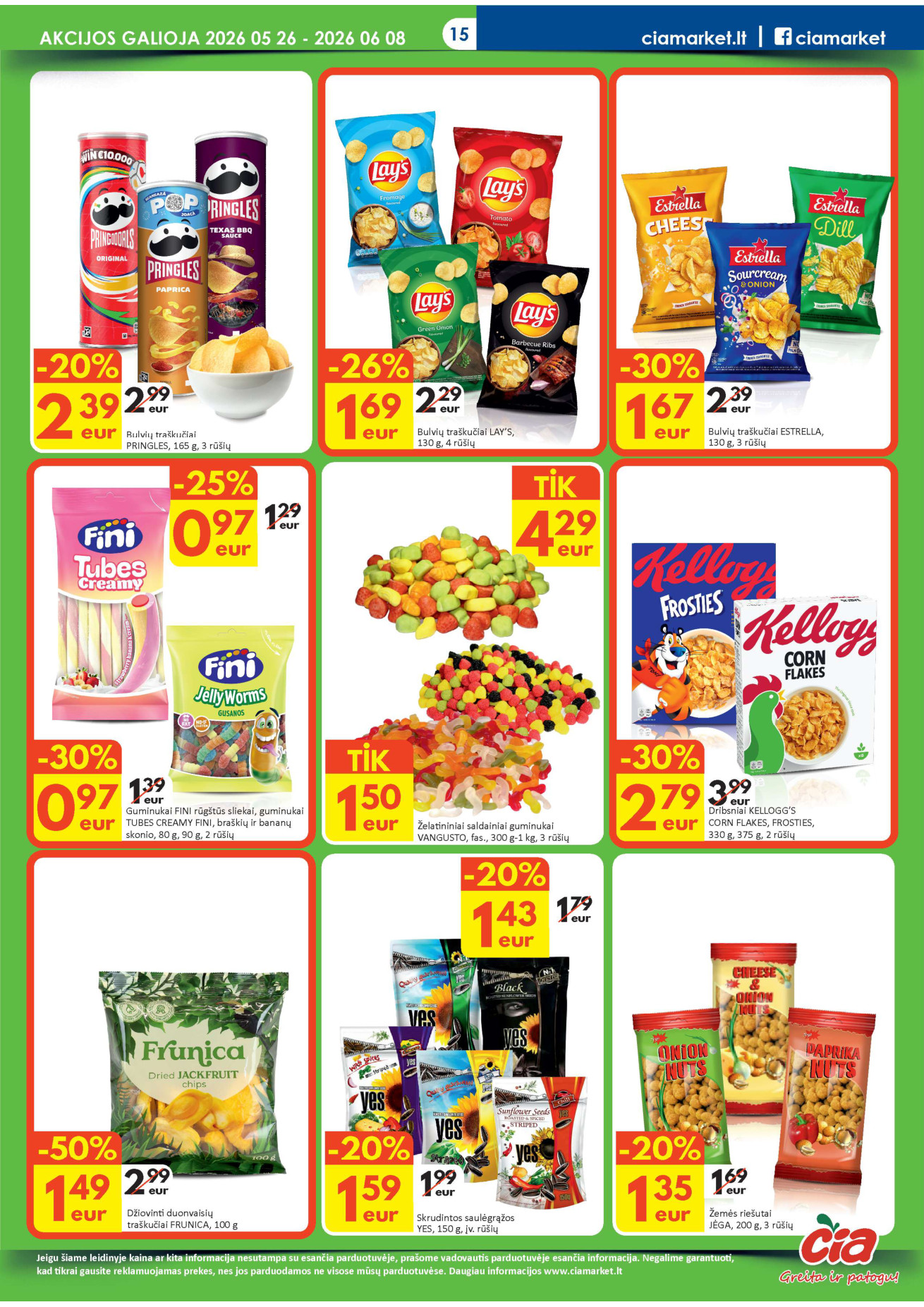 Čia Market akcijų leidinys - gegužės 26 – page 15