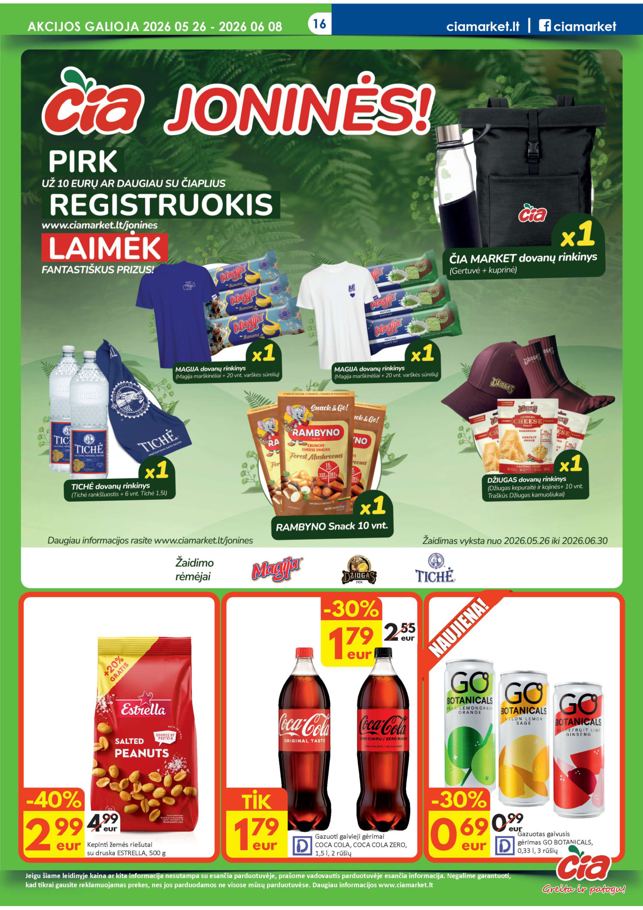Čia Market akcijų leidinys - gegužės 26 – page 16