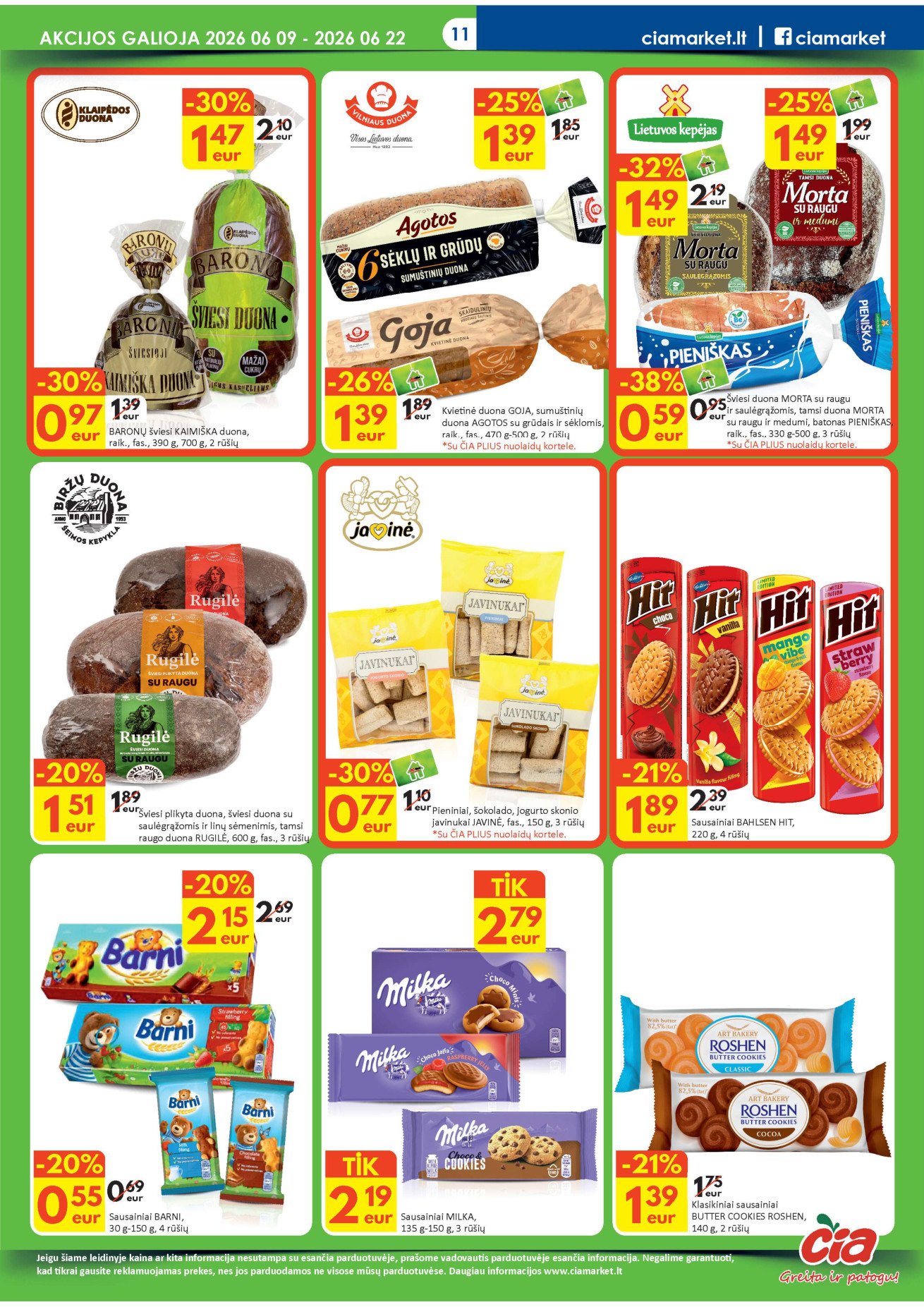 Čia Market akcijų leidinys - Birželio 09 – page 11