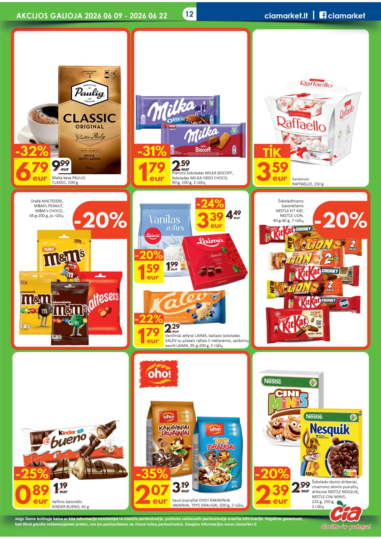 Čia Market akcijų leidinys - Birželio 09 – page 12