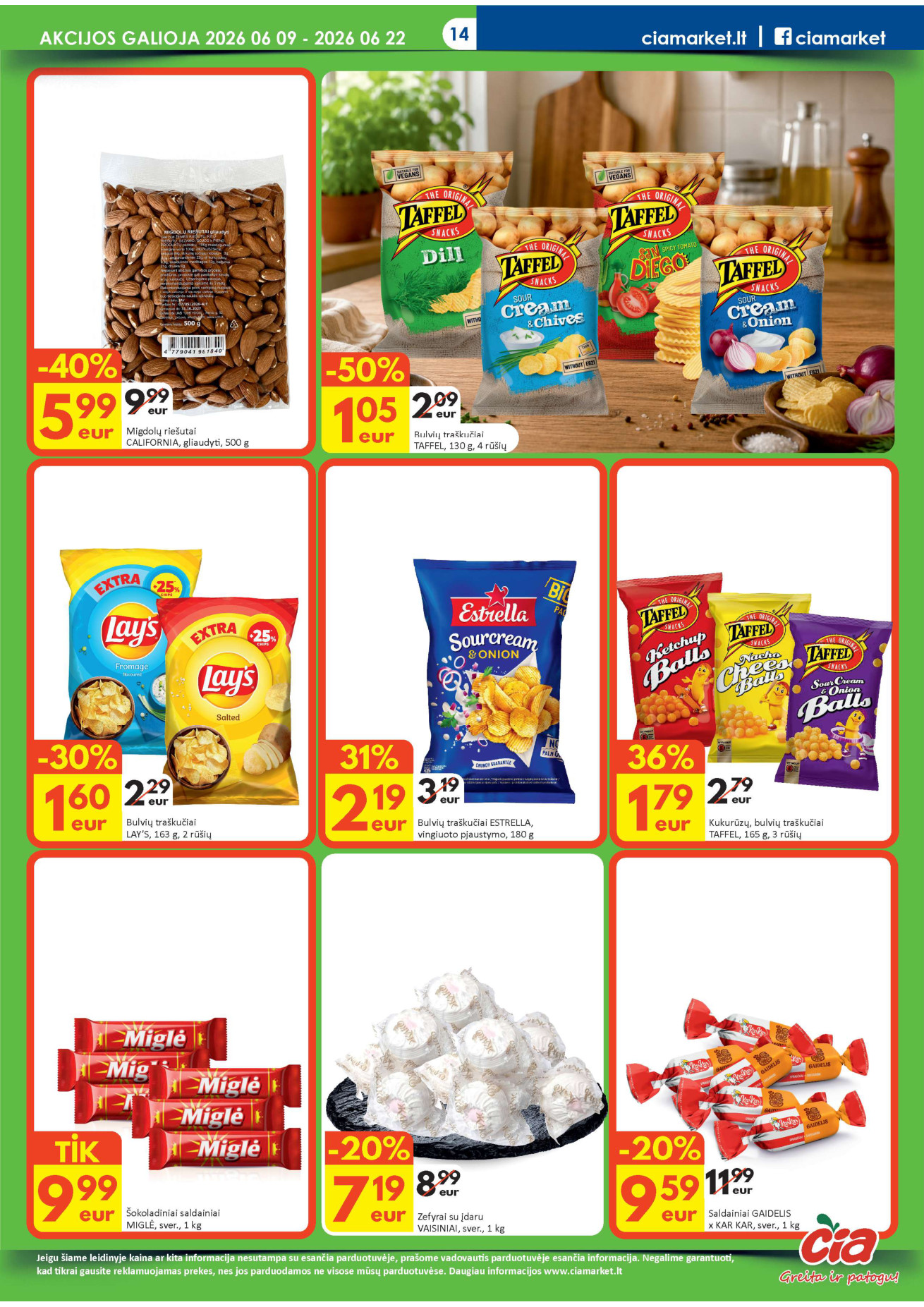 Čia Market akcijų leidinys - Birželio 09 – page 14