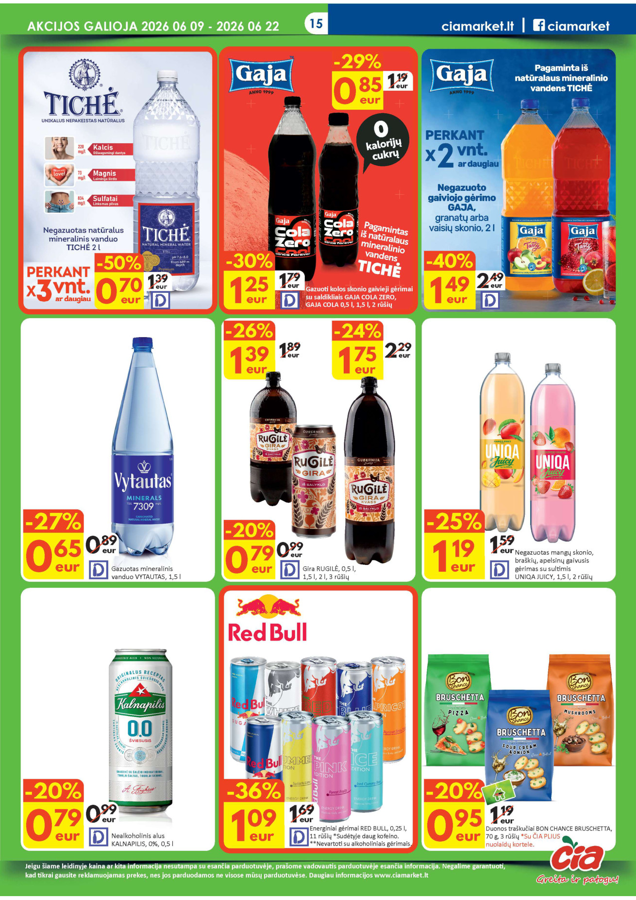 Čia Market akcijų leidinys - Birželio 09 – page 15