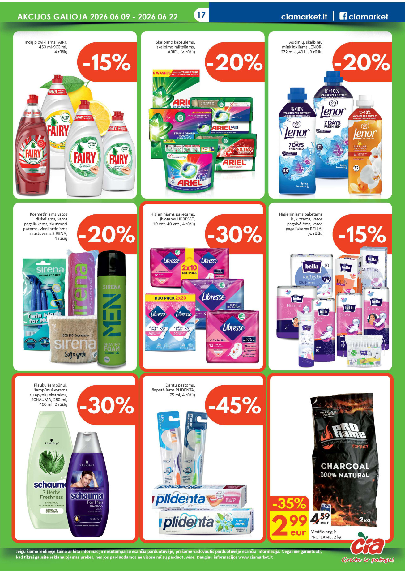 Čia Market akcijų leidinys - Birželio 09 – page 17