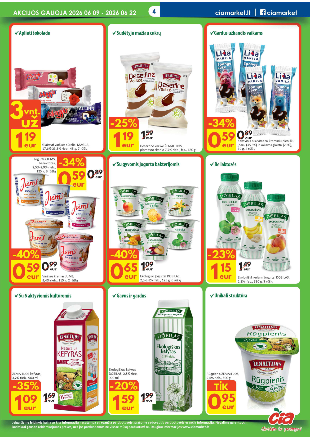 Čia Market akcijų leidinys - Birželio 09 – page 4