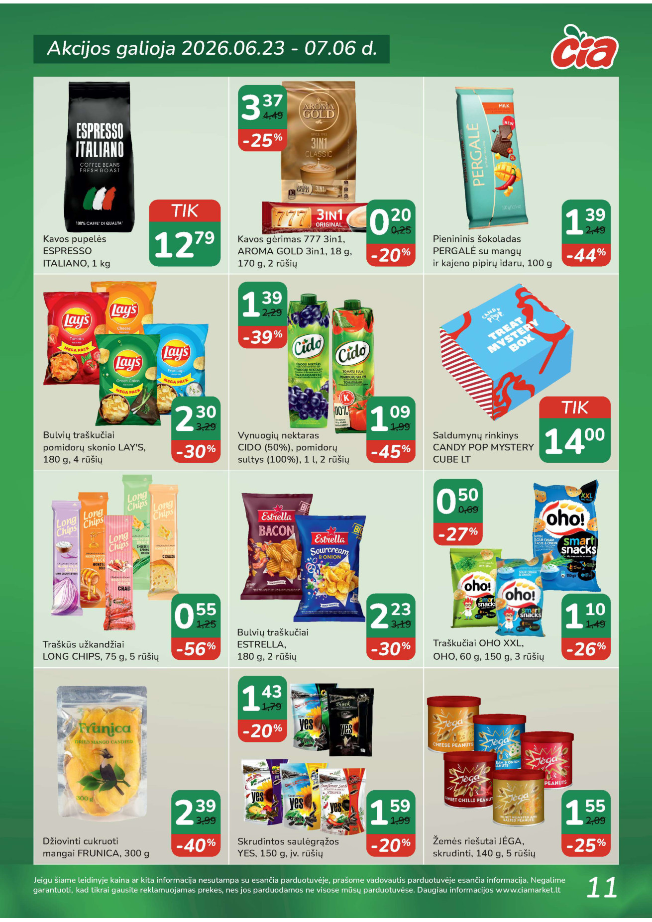Čia Market akcijų leidinys - Birželio 23 – page 11