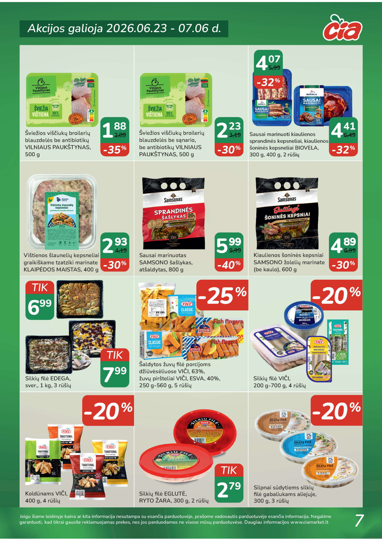Čia Market akcijų leidinys - Birželio 23 – page 7