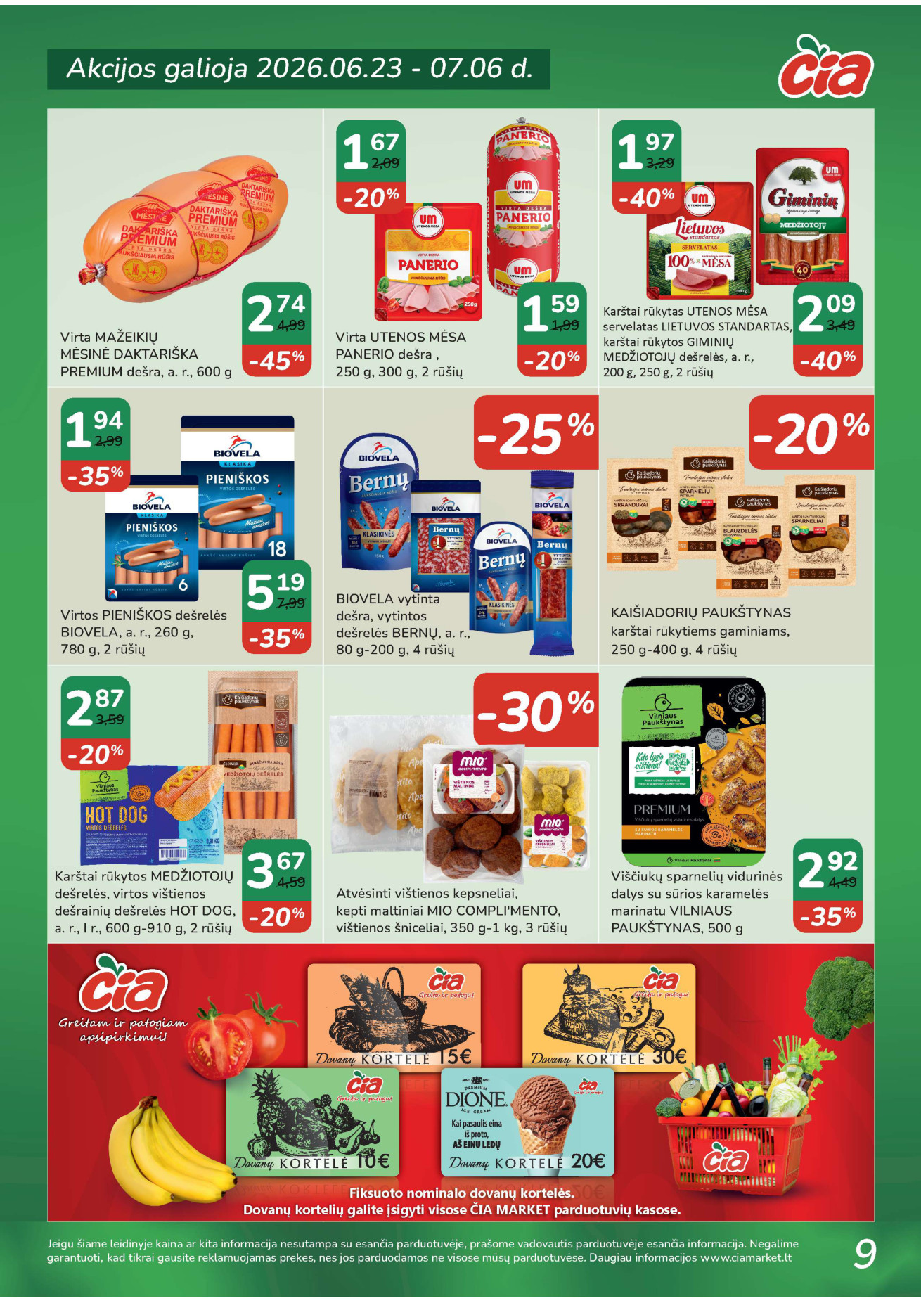 Čia Market akcijų leidinys - Birželio 23 – page 9
