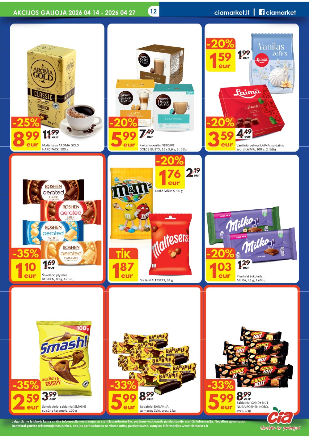 Čia Market akcijų leidinys - balandžio 14 – page 12