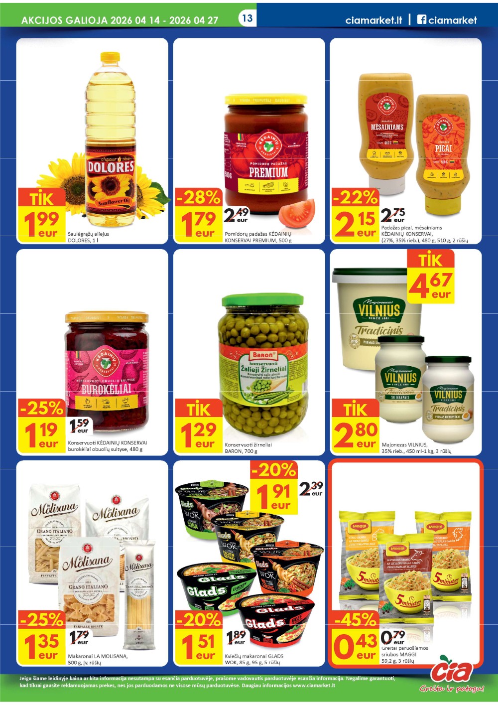 Čia Market akcijų leidinys - balandžio 14 – page 13