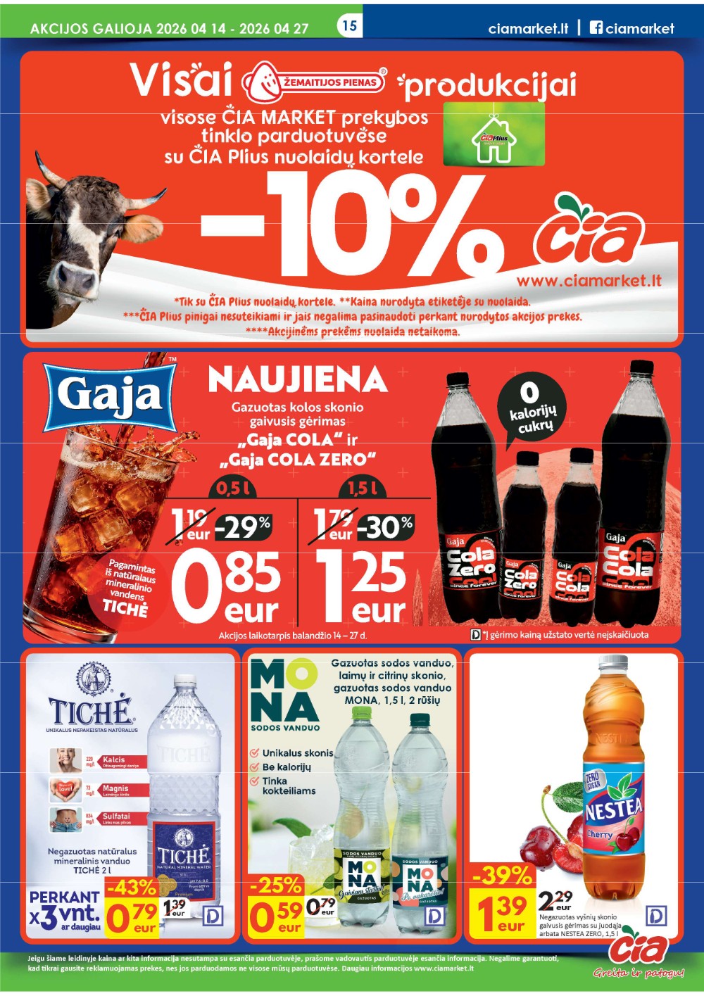 Čia Market akcijų leidinys - balandžio 14 – page 15