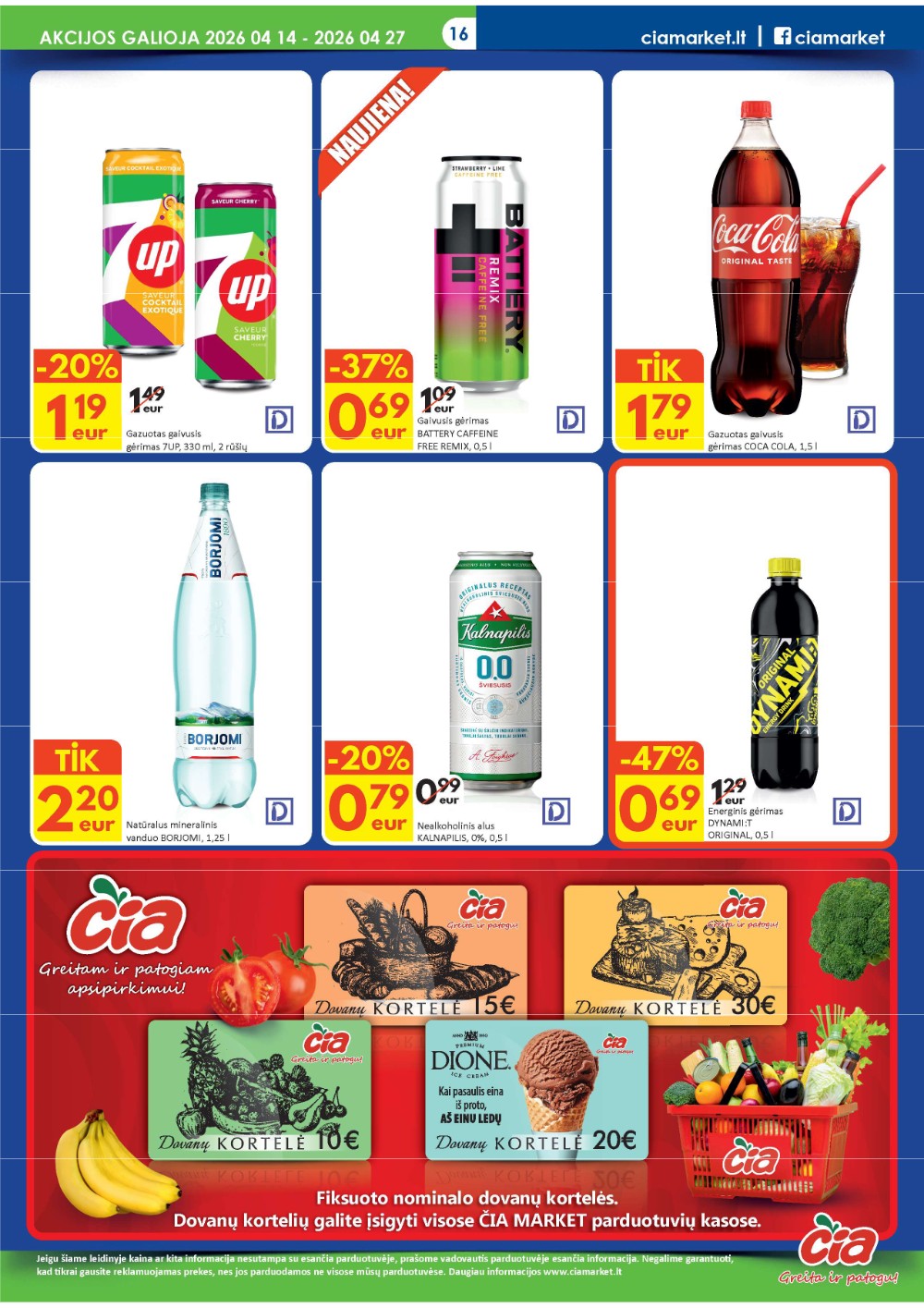 Čia Market akcijų leidinys - balandžio 14 – page 16