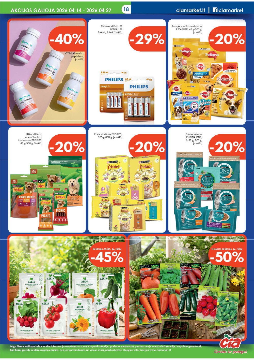 Čia Market akcijų leidinys - balandžio 14 – page 18