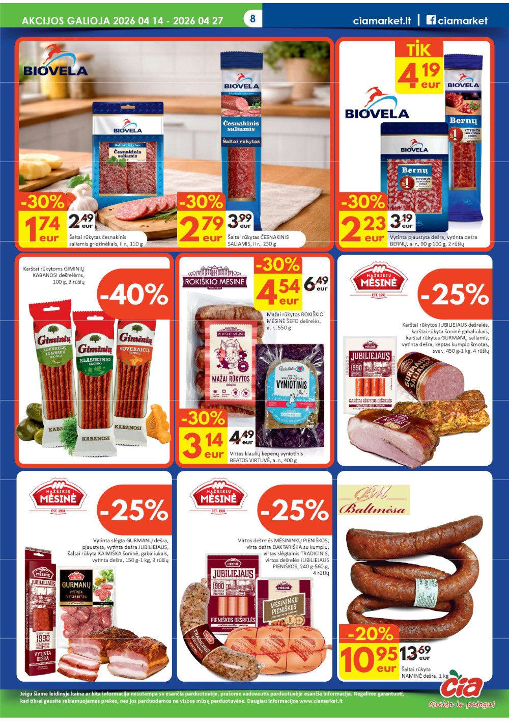 Čia Market akcijų leidinys - balandžio 14 – page 8