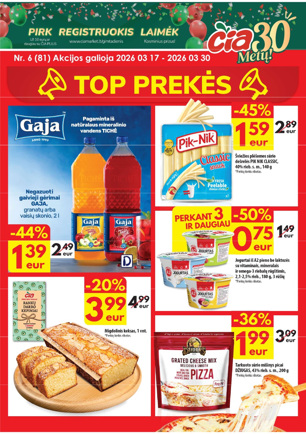 Čia Market kovo akcijų leidinys 1 – page 1