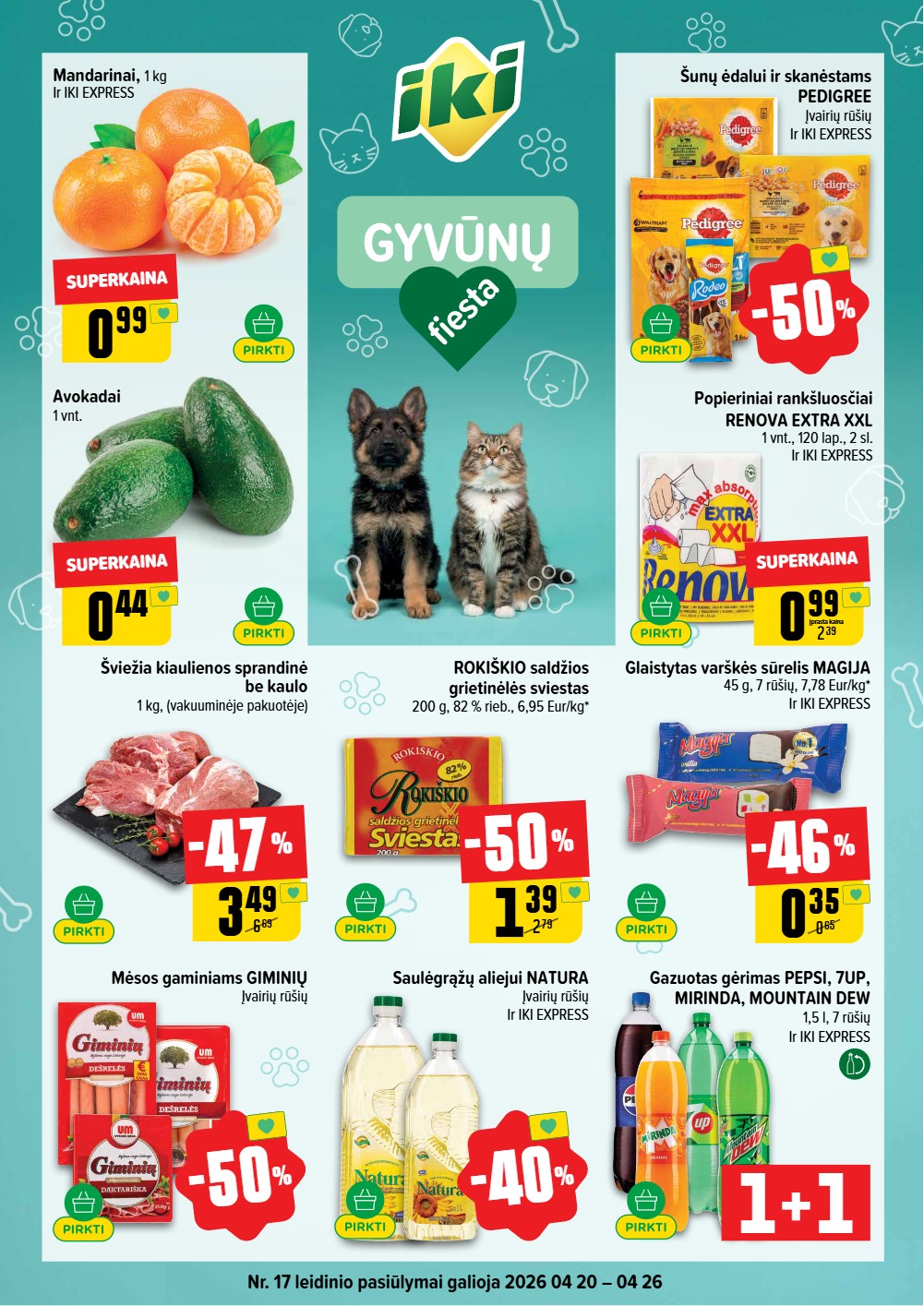 Iki savaitėlė nuo pirmadienio akcijų leidinys - balandžio 20 – page 1