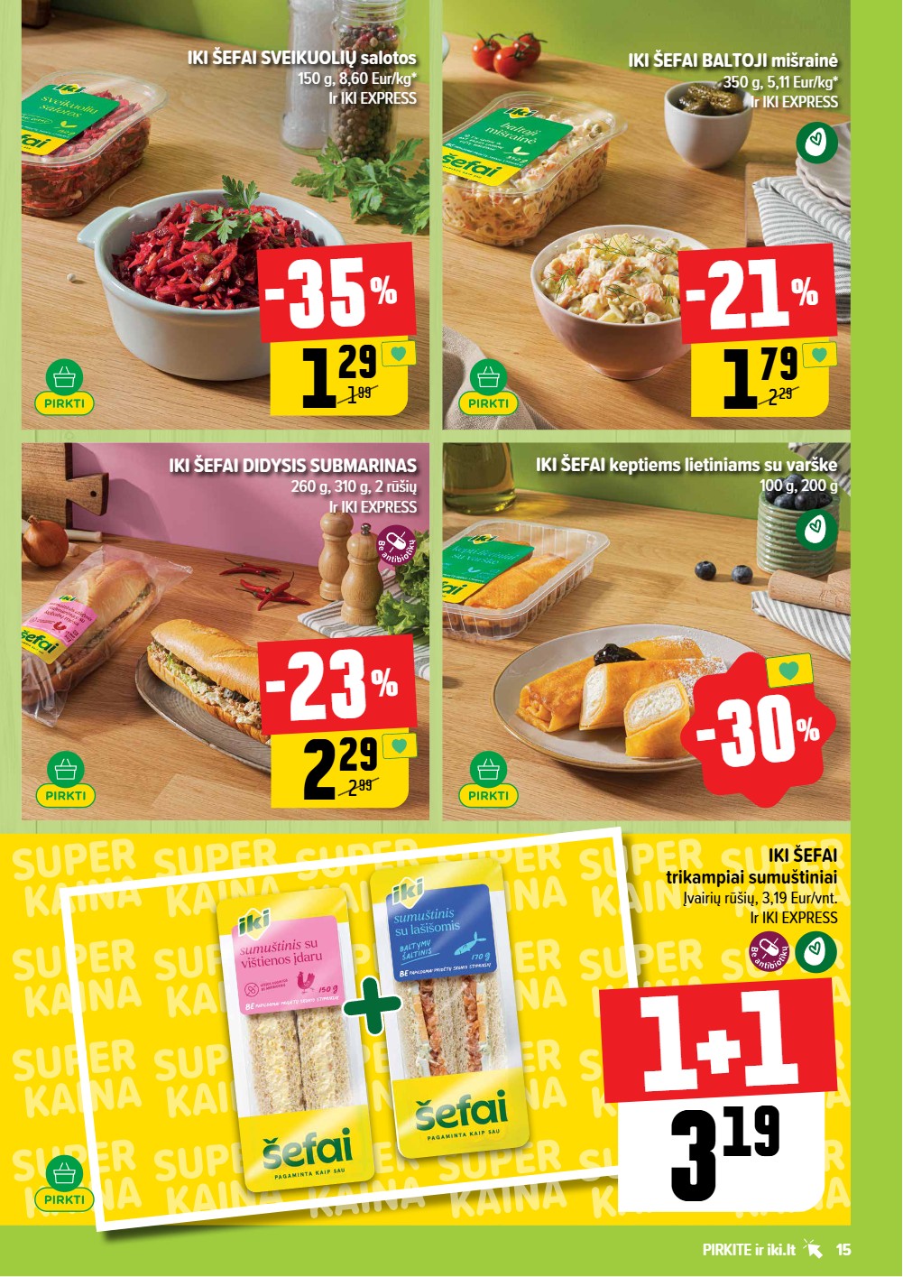 Iki savaitėlė nuo pirmadienio akcijų leidinys - balandžio 20 – page 15