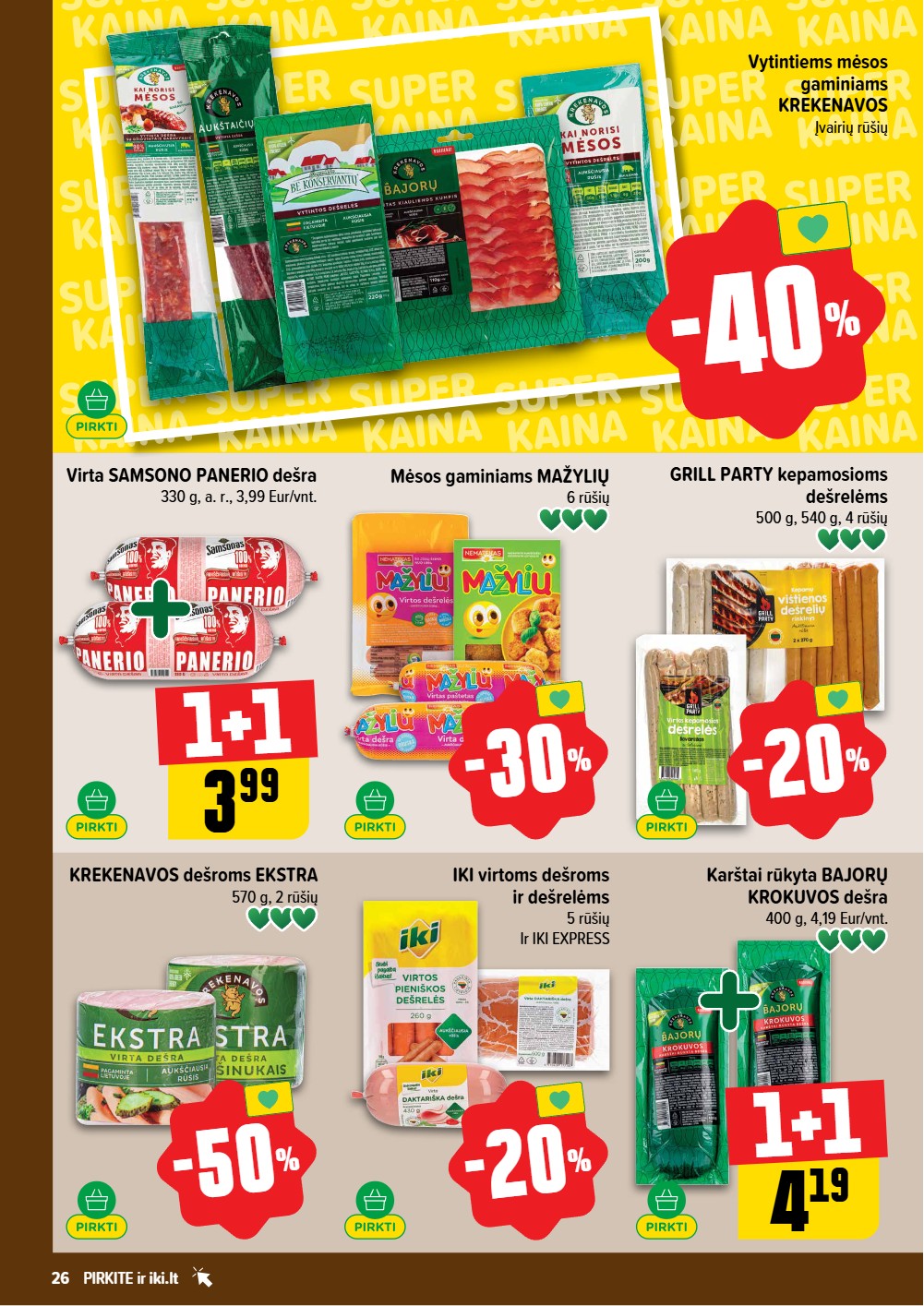 Iki savaitėlė nuo pirmadienio akcijų leidinys - balandžio 20 – page 26