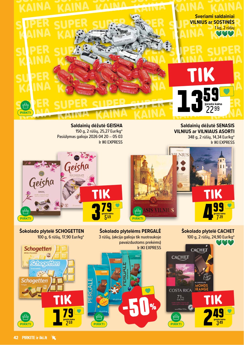 Iki savaitėlė nuo pirmadienio akcijų leidinys - balandžio 20 – page 42