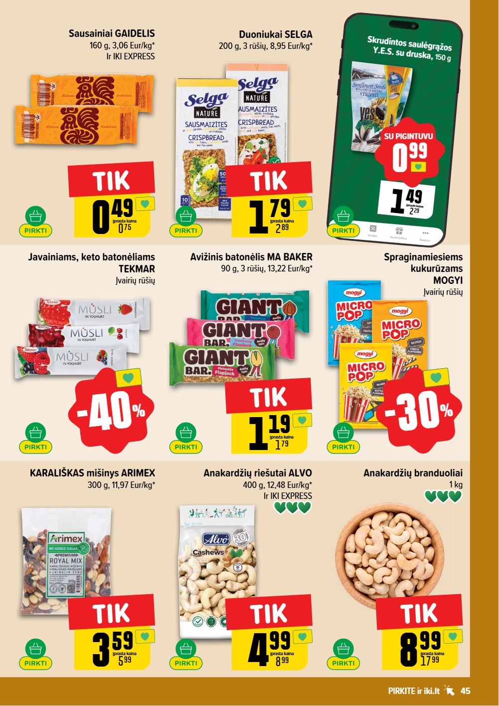 Iki savaitėlė nuo pirmadienio akcijų leidinys - balandžio 20 – page 45