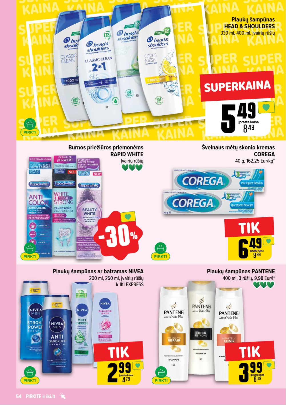 Iki savaitėlė nuo pirmadienio akcijų leidinys - balandžio 20 – page 54