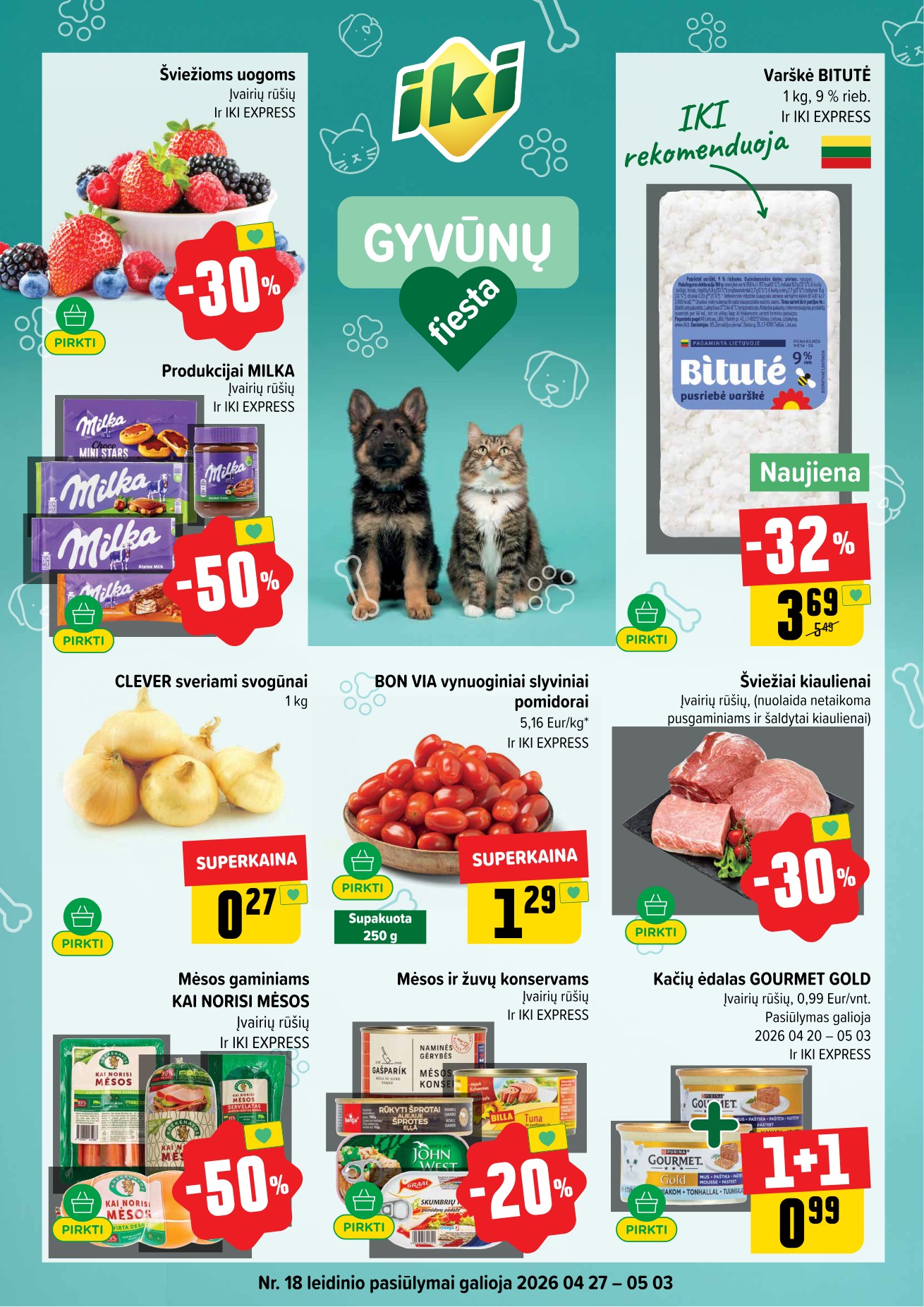 Iki savaitėlė nuo pirmadienio akcijų leidinys - balandžio 27 – page 1