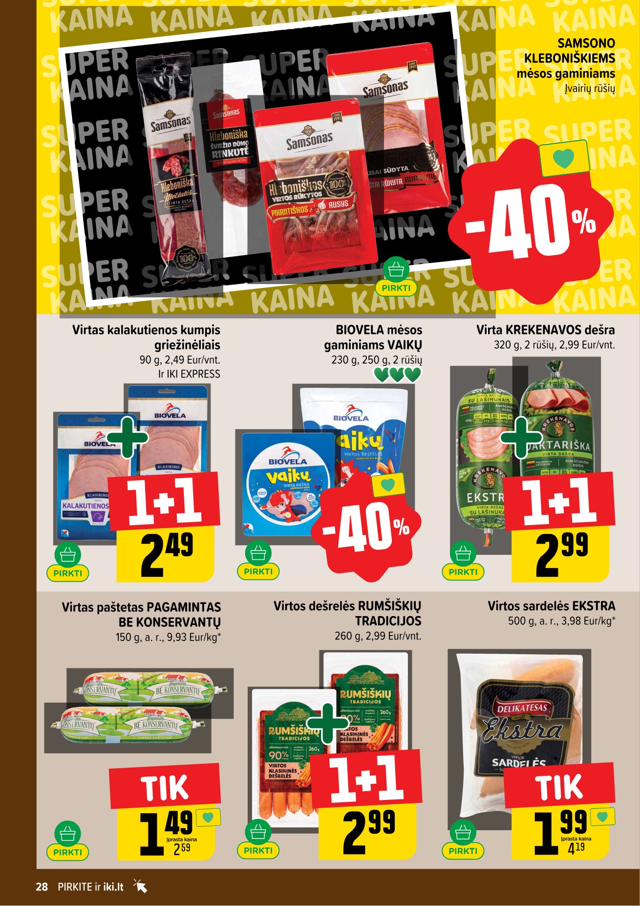 Iki savaitėlė nuo pirmadienio akcijų leidinys - balandžio 27 – page 28