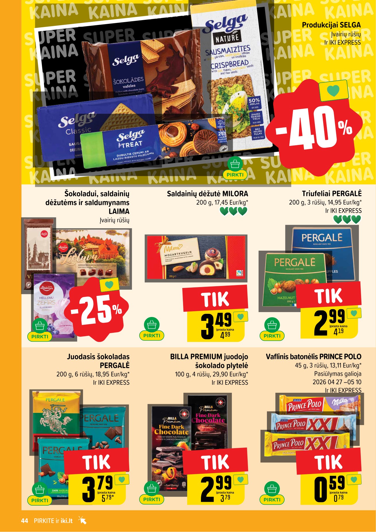 Iki savaitėlė nuo pirmadienio akcijų leidinys - balandžio 27 – page 44