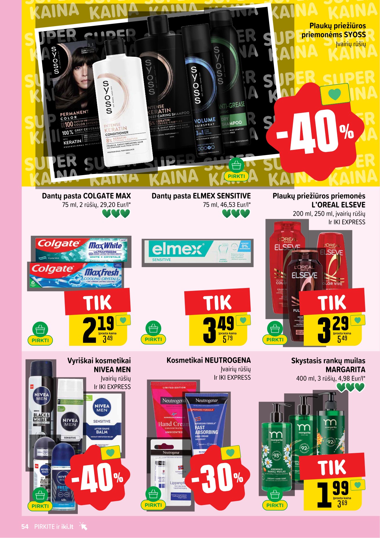 Iki savaitėlė nuo pirmadienio akcijų leidinys - balandžio 27 – page 54