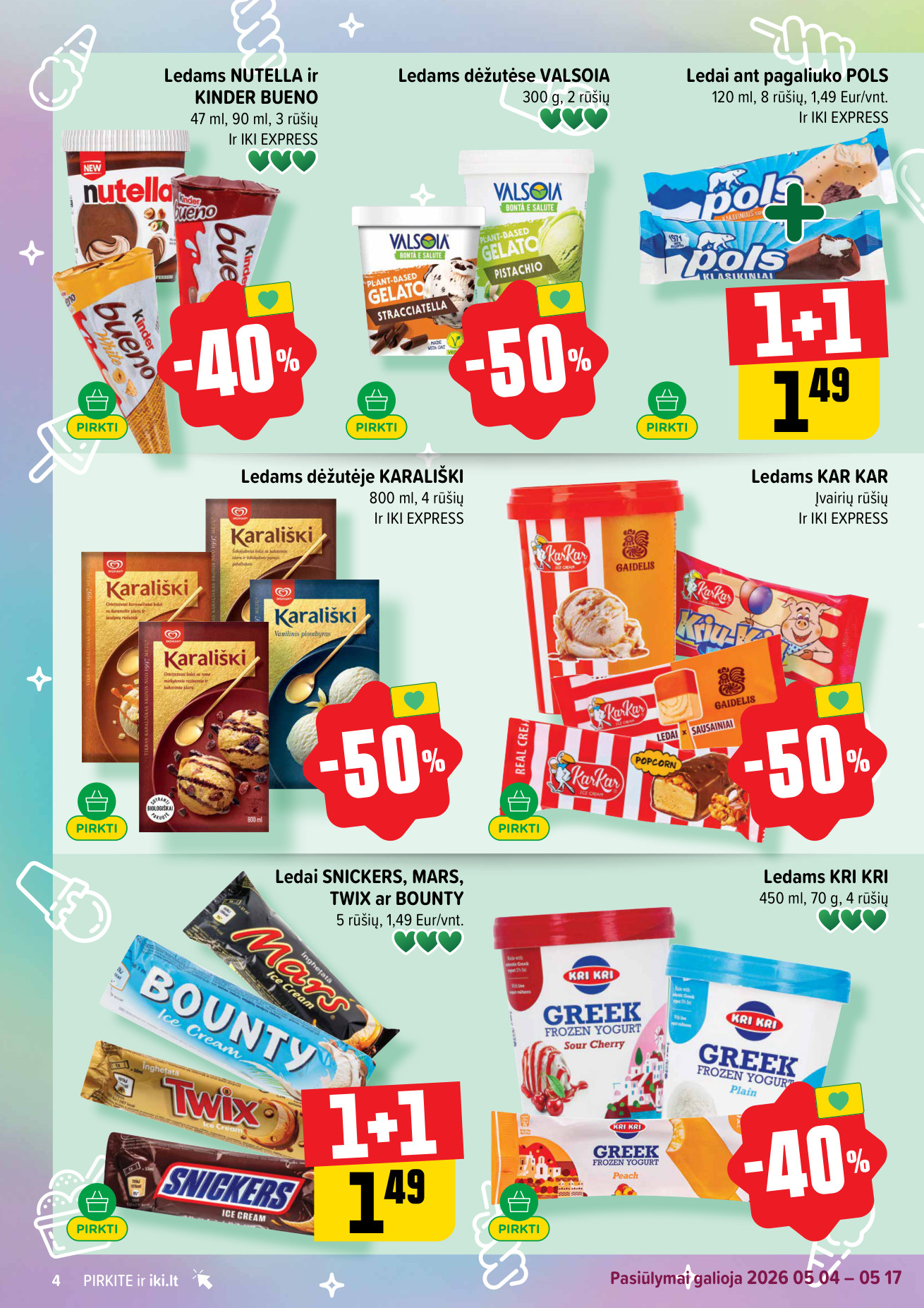Iki savaitėlė nuo pirmadienio akcijų leidinys - gegužės 4 – page 4
