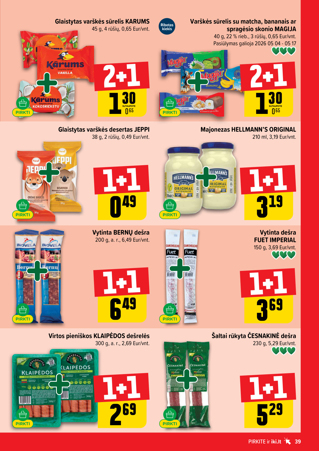 Iki savaitėlė nuo pirmadienio akcijų leidinys - gegužės 4 – page 39