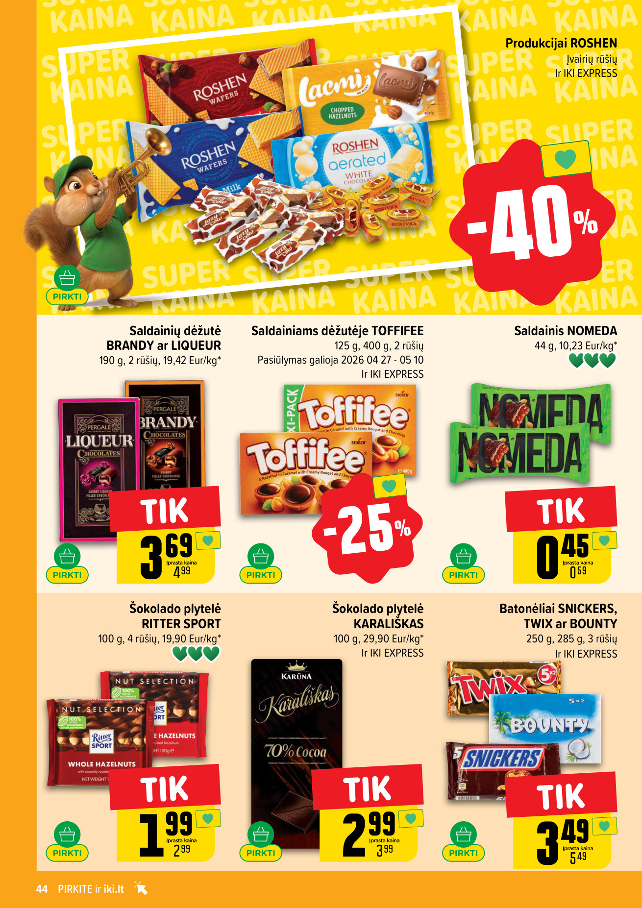 Iki savaitėlė nuo pirmadienio akcijų leidinys - gegužės 4 – page 44