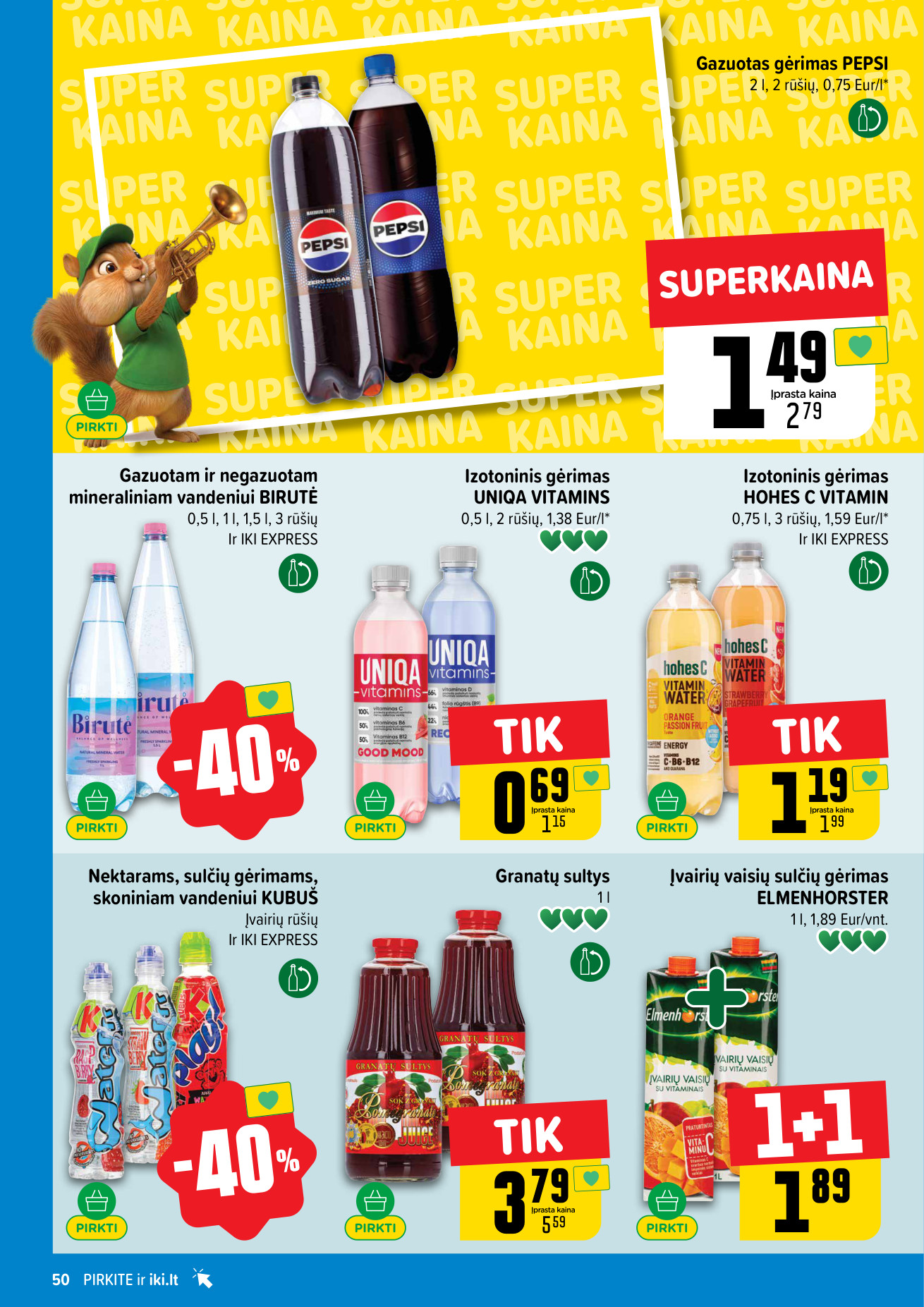 Iki savaitėlė nuo pirmadienio akcijų leidinys - gegužės 4 – page 50