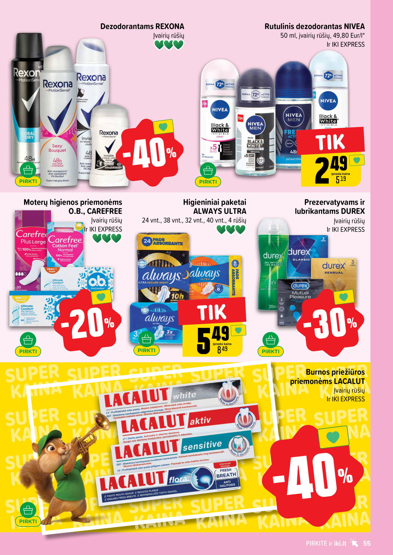 Iki savaitėlė nuo pirmadienio akcijų leidinys - gegužės 4 – page 55