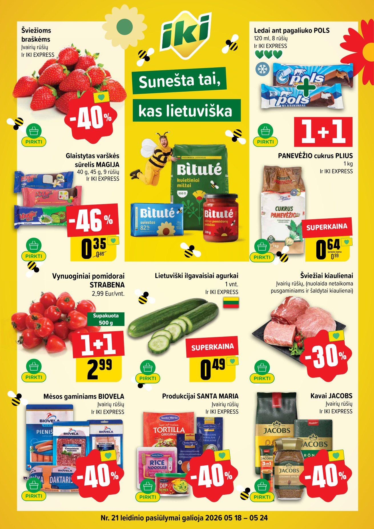Iki savaitėlė nuo pirmadienio akcijų leidinys - gegužės 11 – page 1