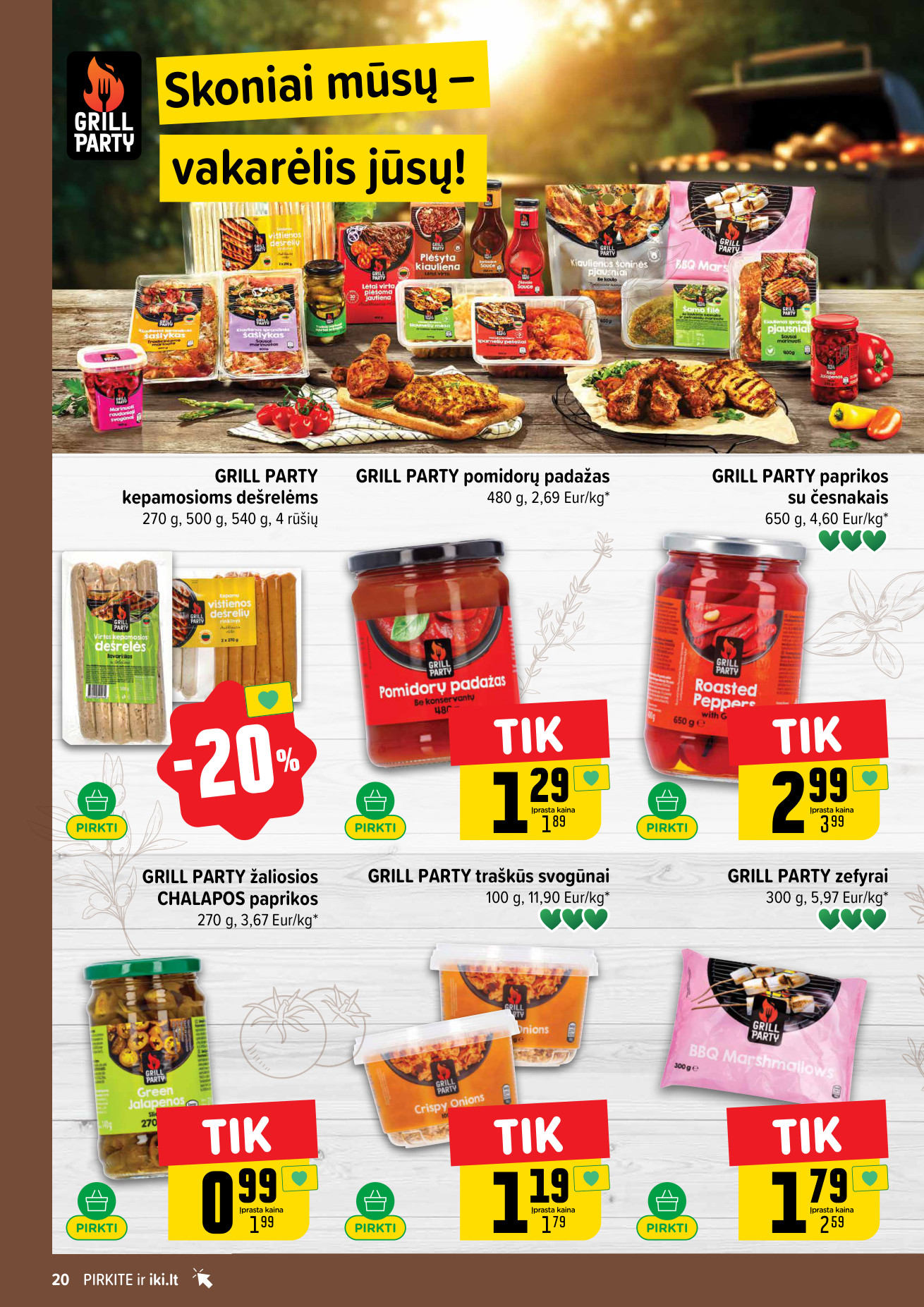 Iki savaitėlė nuo pirmadienio akcijų leidinys - gegužės 11 – page 20