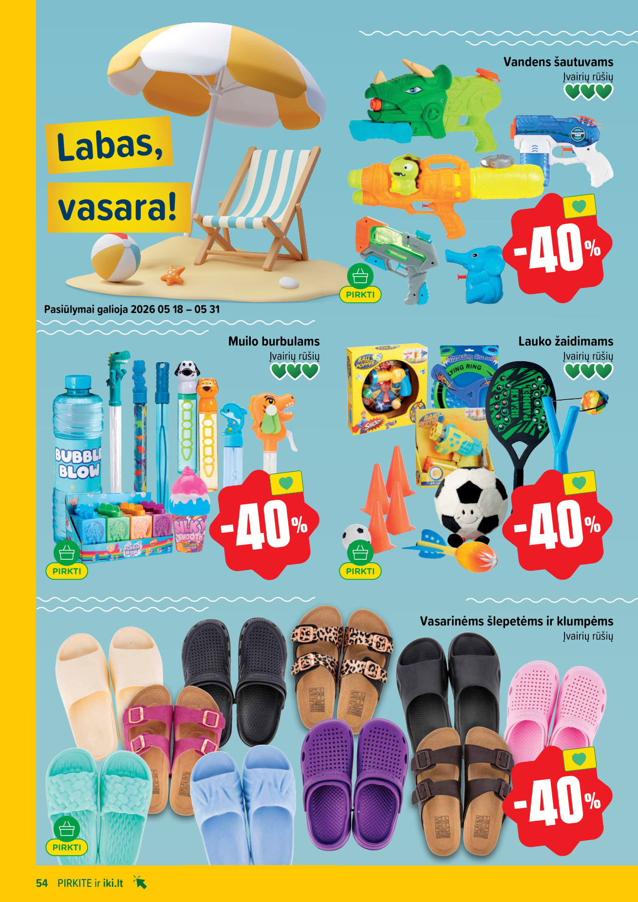 Iki savaitėlė nuo pirmadienio akcijų leidinys - gegužės 11 – page 54